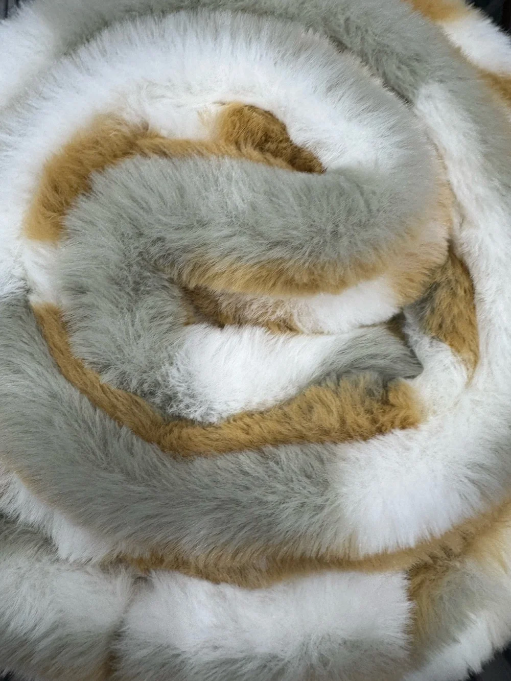 NEW Pendleton Faux Fur Soft Luxe Blanket Queen Zamia 98x92